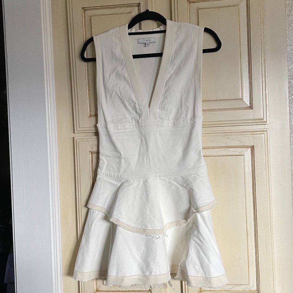 IRO Tammy Ivory/White Sleeveless Dress